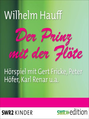 cover image of Der Prinz mit der Flöte